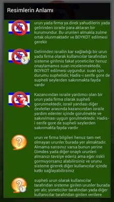 israil BOYKOT android App screenshot 0